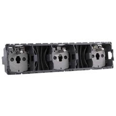 CELIANE Gniazdo potrójne z/u 16A /mechanizm/ 067126