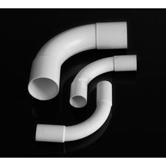 Złączka kątowa dwukielichowa PVC fi20mm biała ZKL 20 10151