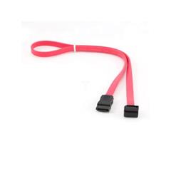Kabel SATA DATA III (6GB/S) 50cm prosty/kątowy czerwony CC-SATA-DATA90