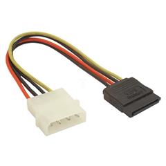 Kabel zasilający SATA MOLEX(M) -> SATA(F) 15cm CC-SATA-PS