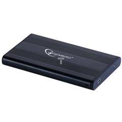 Obudowa dysku HDD zewnętrzna SATA 2.5 USB 2.0 aluminium czarna""