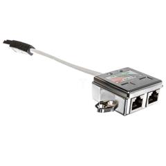 Adapter RJ45/2x RJ45 (gniazdo) ekranowany AT-AG CX2