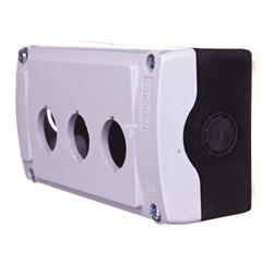 Obudowa kasety 3-otworowa 22mm szara IP66 024203
