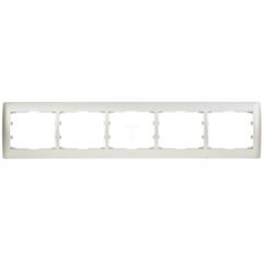 SISTENA LIFE Ramka pięciokrotna pozioma titan 771405