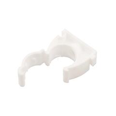 Uchwyt zamykany bezhalogenowy do rur gładkich UZHF 20 biały 68331 /100szt./
