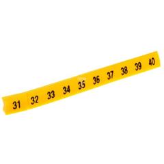 Oznacznik do złączek EZ-6/31-40 żółty R34RR-02050102800 /100szt./