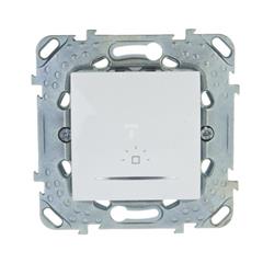 Unica Plus Przycisk światło z podświetlaniem biel polarna MGU50.206.18LNZ