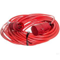 Kabel przedłużajacy (przedłużacz) Super-Solid IP44 25m CEE 400V/16A czerwony AT-N07V3V3-F 5G1,5 1168590