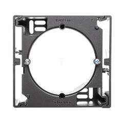 SEDNA Podstawa naścienna pojedyncza grafitowa SDN6100170