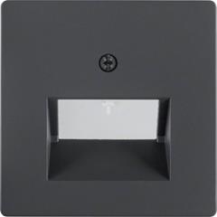 Berker Q.1/Q.3 Element centralny do gniazda przyłączeniowego UAE 2-k. antracyt/ aksamit 14096086