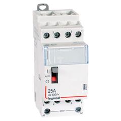 Stycznik modułowy 4P 25A 4Z 24V AC z manipulatorem SM 425 24 4Z 412517