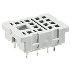 Gniazdo wtykowe, do przekaźnika R4, do lutowania SU4L 592048