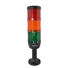 Kolumna sygnalizacyjna kompletna 70mm, 3 człony 24V DC czerwony-żółty-zielony TK-IK73L024XM01