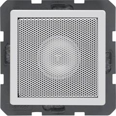 Q.1 Głośnik śnieżnobiały aksamit 28826089