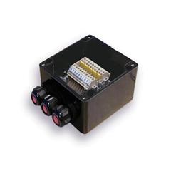 Puszka łączeniowa z zaciskami 4xUT2,5 i dławnicami Ex-e M20 EX 250x250x120mm IP66 MGRPEX2525JB4X2.5A2