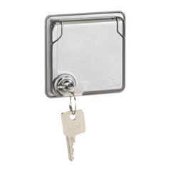 SOLIROC Adapter M45 z klapką blokowaną kluczem IP55 077884