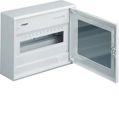 Skrzynka rozdzielcza 12PLE z przeźroczystymi drzwiami, IP30 kremowa G44039001