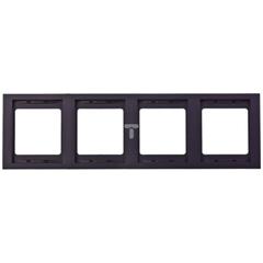 Berker K.1 Ramka poczwórna pionowa antracyt mat lakierowana13437006