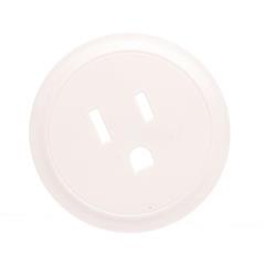 CELIANE Plakietka gniazda pojedynczego z/u IP20 Euro/USA biała 068137
