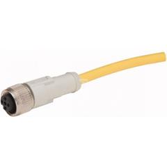 Kabel do czujnika 4P 10m wolny koniec przewodu gniazdo proste M14 CSDS4A4CY2210 136296