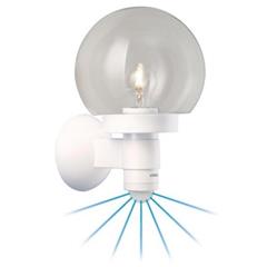 Oprawa z czujnikiem ruchu 12 metrów 360 stopni 60W E27 230-240V 50Hz IP44 biała PIR L 115 B 657413