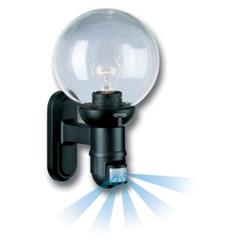 Oprawa z czujnikiem ruchu 12 metrów 140 stopni 60W E27 230-240V 50Hz IP44 czarna PIR L 560 C 634216