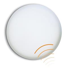 Plafoniera z czujnikiem wysokiej częstotliwości 8 metrów 360 stopni 100W E27 230-240V 50Hz IP44 RS 100 L 730116