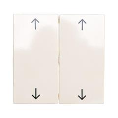 B.Kwadrat Klawisz podwójny symbol /strzałka/ kremowy połysk 5316448992