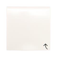 B.Kwadrat Płytka czołowa gniazda z/u z pokrywą z przesłonami kremowy 3965838992