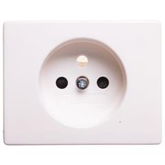 Arsys Płytka czołowa gniazda z/u z przesłonami śnieżnobiały 3965750069