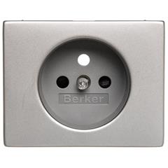 K.5 Płytka czołowa gniazda z/u z przesłonami stal szlachetna nierdzewna 3965757004