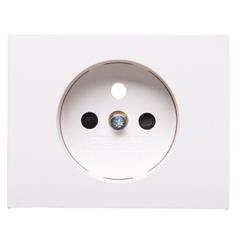 K.1 Płytka czołowa gniazda z/u z przesłonami śnieżnobiały 3965757009