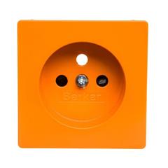 Q.1/Q.3/Q.7 Płytka czołowa gniazda z/u pomaranczowy aksamit 3965766014