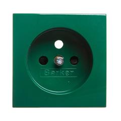 S.1/B.3/B.7 Płytka czołowa gniazda z/u z przesłonami zielony połysk 3965768963