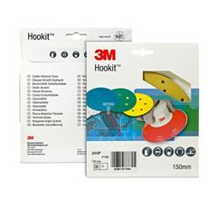 Krążek ścierny na rzep 150mm P180 15 otworów HOOKIT PN62938 GC801062149 /10szt./