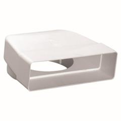 Kolano kanału płaskei okrągłego 60x204 fi125mm KP60-81