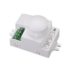 Czujnik ruchu mikrofalowy mini 5.8GHz 120W 360 stopni 3-2000lx biały OR-CR-216