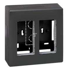 Simon Connect Obudowa natynkowa S500 2-modułowa, 4x K45 kompletna szary grafit 51000002-038 TSC-51000002-038