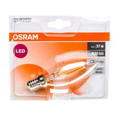 Żarówka LED E14 4W Retrofit CLB 37 2700K 430lm FIL 4052899941557