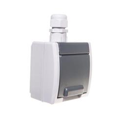 AQUANT Gniazdo 2P+Z IP65 1241-65