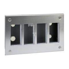 Simon Connect Obudowa podtynkowa S500 METAL 4-modułowa 8x K45 kompletna 51000114-036 TSC-51000114-036