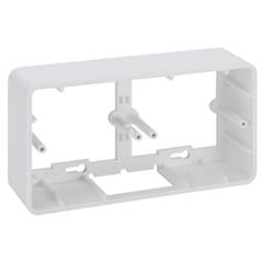 Simon Connect Puszka natynkowa podwójna do suportu i ramki KR445/… czysta biel R450/9 TSC-R450-9