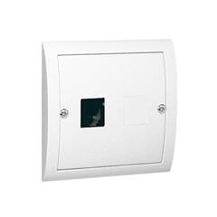 Simon Classic Gniazdo telefoniczne pojedyncze RJ11 białe MTF1/11 WMCT-1310xx-1013