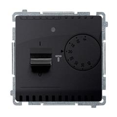Simon Basic Regulator temperatury z czujnikiem wewnętrznym grafit matowy BMRT10W.02/28 WMUR-02xxxx-G011