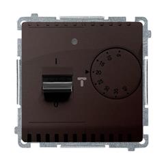 Simon Basic Regulator temperatury z czujnikiem zewnętrznym czekoladowy wym. NTC-03 BMRT10Z.02/47 WMUR-01xxxx-5011