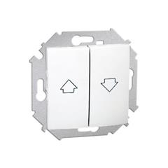 Simon 15 Łącznik żaluzjowy 10AX 250V aluminium (met.) 1591332-026 WS15-1591332-026