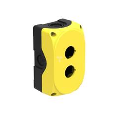 Obudowa sterownicza bez wyposażenia żółta 2 otwory LPZP2A5