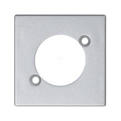 Simon Connect Płytka K45 do gniazd XLR (NEUTRIK) aluminium K122/8 TSC-K122-8