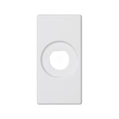 Simon Connect Płytka K45/2 22,5x45mm z otworem fi10mm czysta biel K102/9 TSC-K102-9