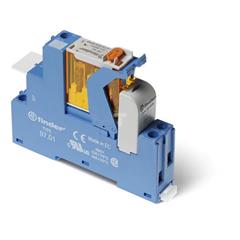 Przekaźnikowy moduł sprzęgający 15,8mm, 1P 16A 48V AC, styki AgNi, wskaźnik zadziałania, blokada zestyków 4C.01.8.048.0060SPA